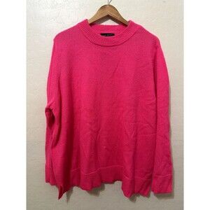 Lane Bryant Womans Pink Sweater Top Size 18/20 Barbiecore Valentines Y2K‎
